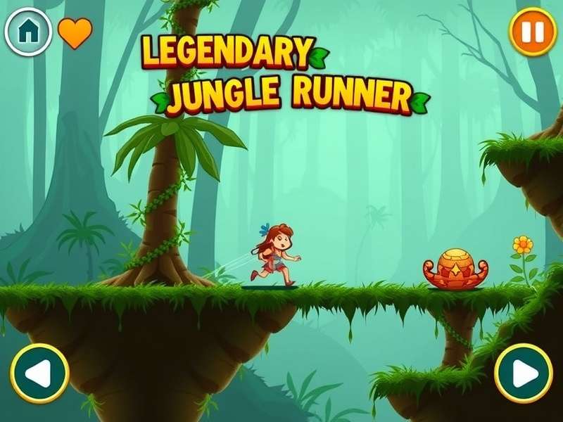 Legendary Anise Jungle Runner Game Screenshot